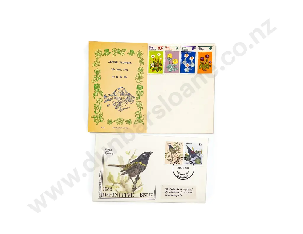 NZ Bundle Qty FDC's with album of FDC's Image 1++