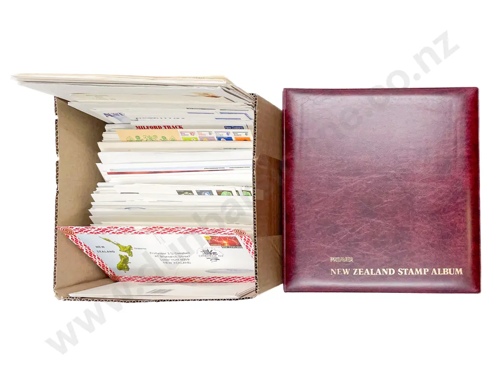NZ Bundle Qty FDC's with album of FDC's Image 1++