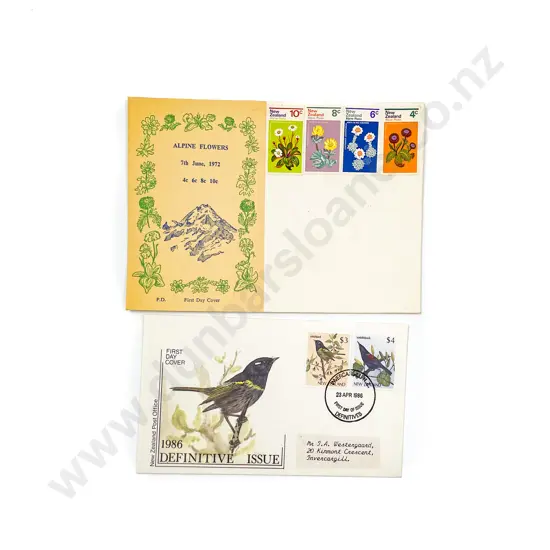 NZ Bundle Qty FDC's with album of FDC's