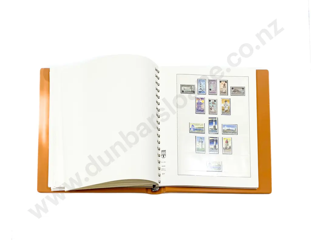 NZ Lindner Album Mint Stamps 1963 - 1983 incomplete Image 1++