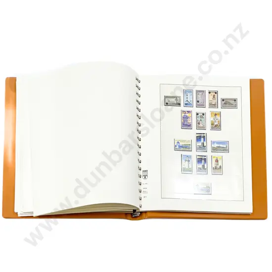 NZ Lindner Album Mint Stamps 1963 - 1983 incomplete