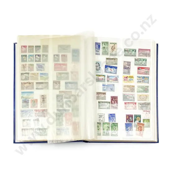 NZ Two Vintage Stock Book Albums