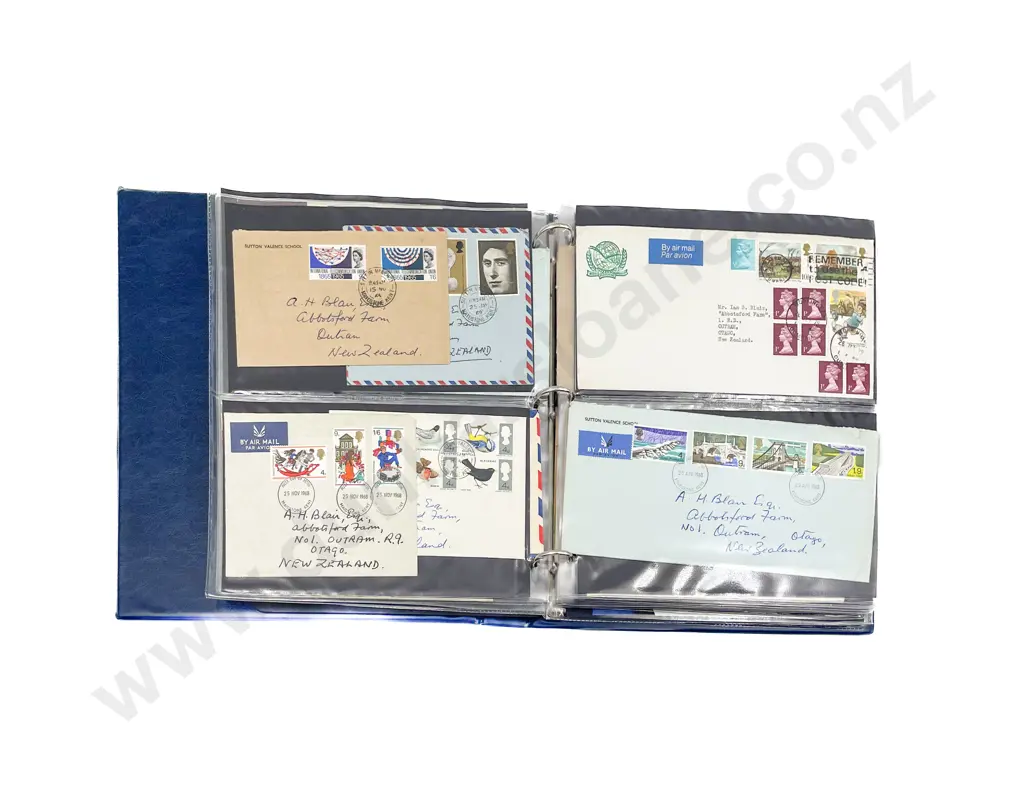 UK Qty FDC's with some Netherlands Image 1++