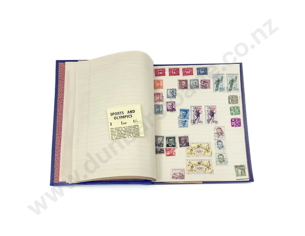 World Vintage Eight (School Boy) Albums (pages sparsely filled) Image 1++