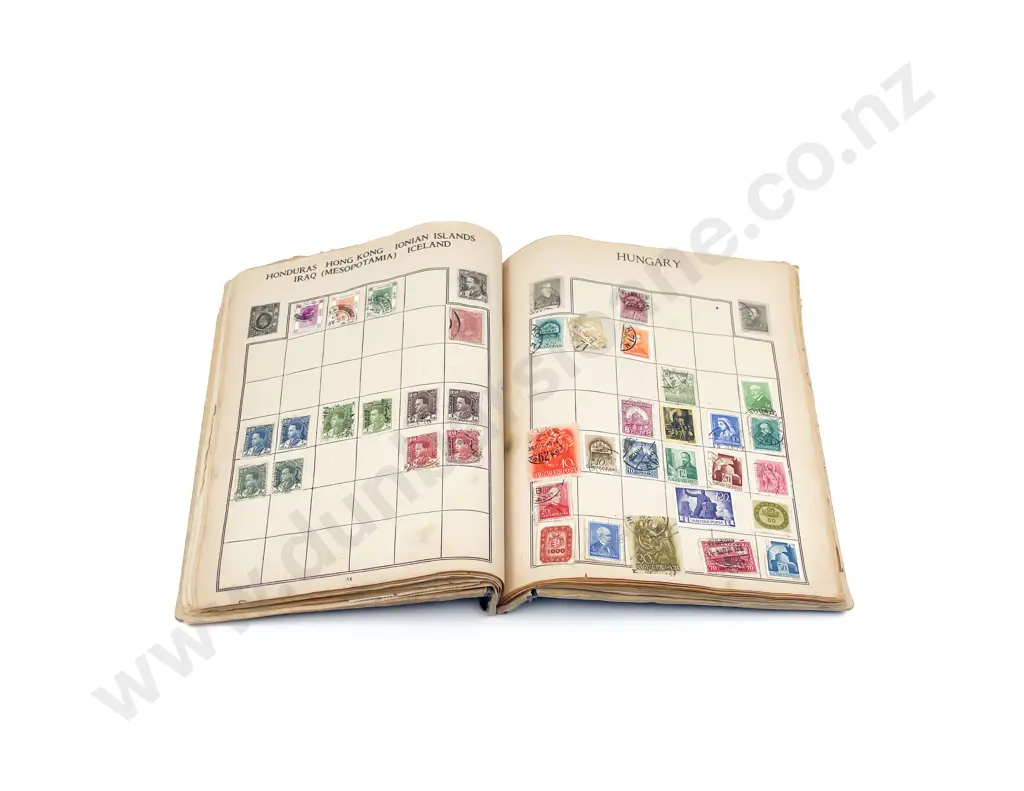 World Vintage Eight (School Boy) Albums (pages sparsely filled) Image 1++