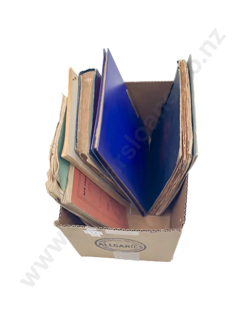 World Vintage Eight (School Boy) Albums (pages sparsely filled) Image 1++