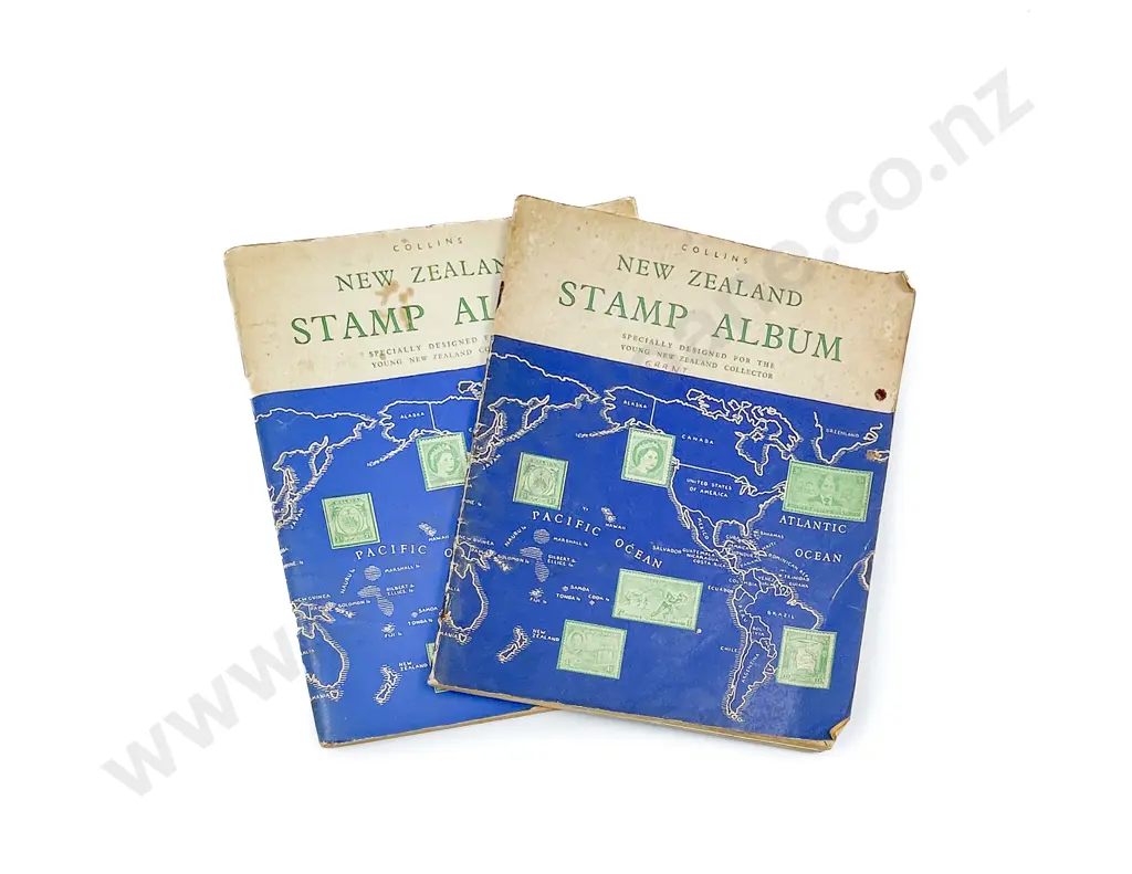 World Vintage Eight (School Boy) Albums (pages sparsely filled) Image 1++