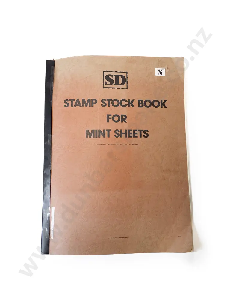 NZ Stock Book for Sheet Block with Small Blocks and Mixed Vintage Image 1++