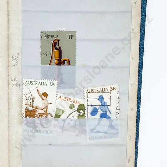 Aitutaki Six Mint Stamps with RNZAF '45 Envelope