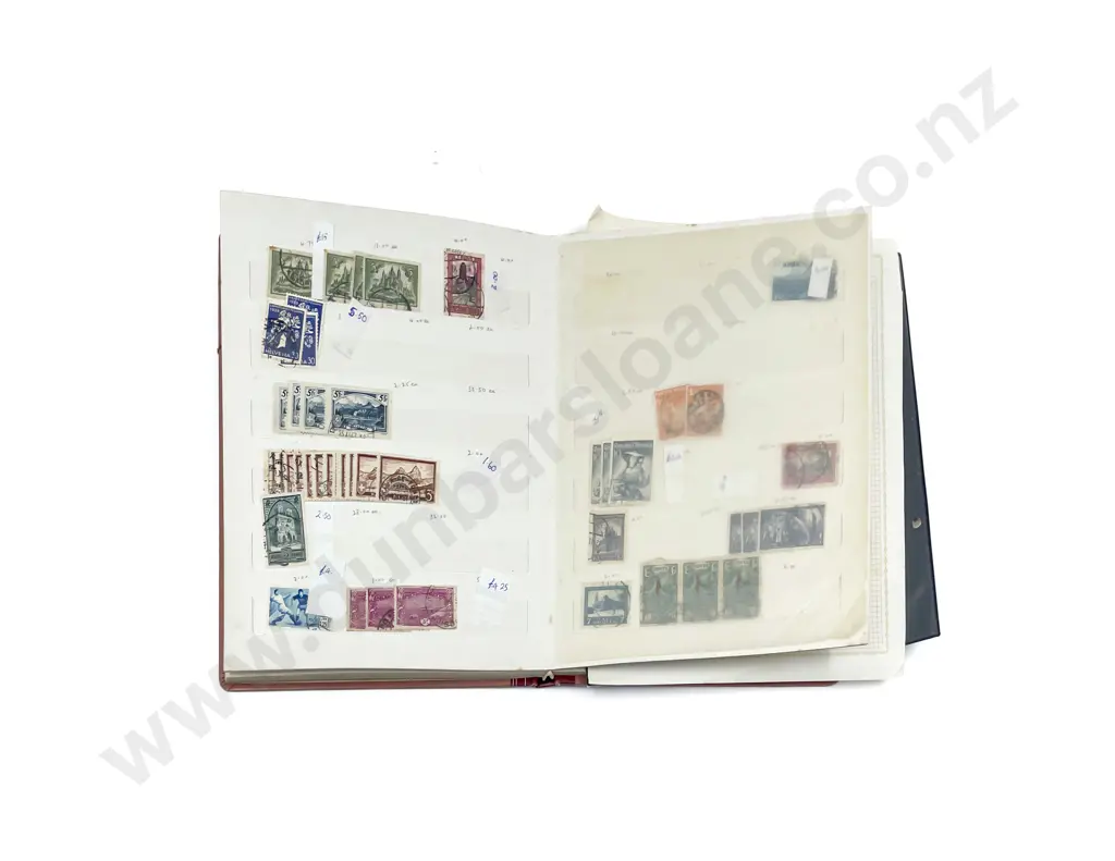 Mixed Lot NZ and World Vintage with FDC's Postcards and Stamp Reference Image 1++