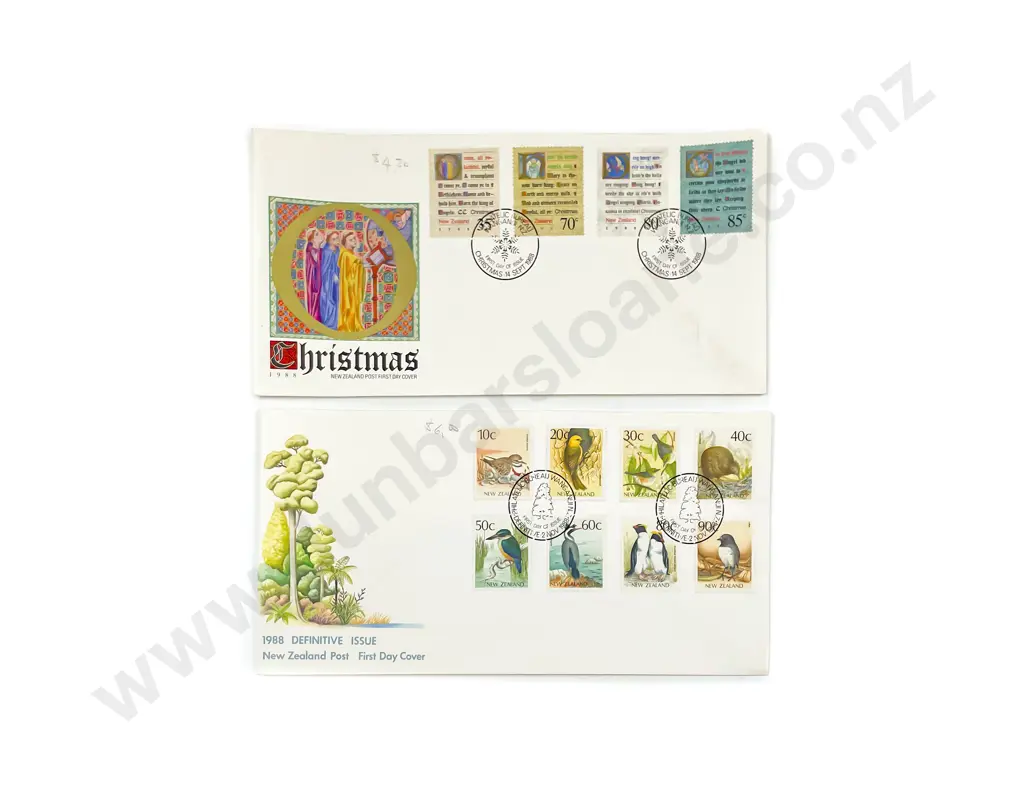 NZ Bundle Qty FDC's and Stamp Packs with America's Cup Album Image 1++