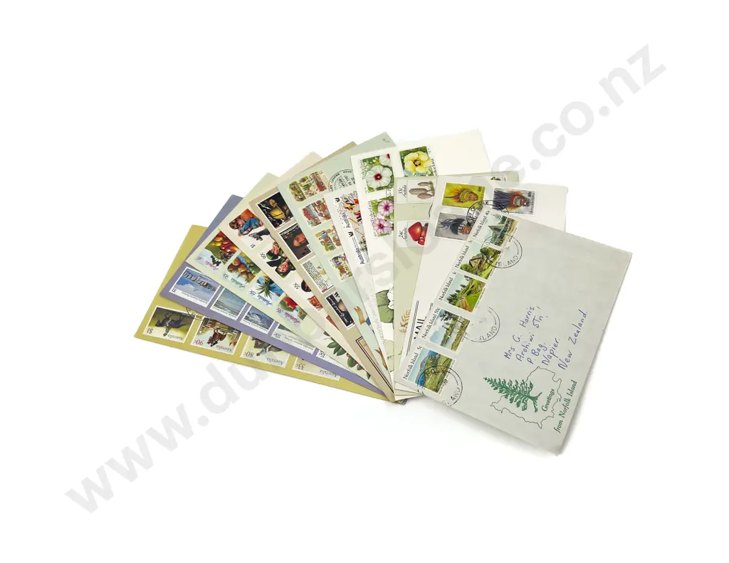 Australia Tuvalu and Pacific Vintage FDC's and Stamps Image 1++