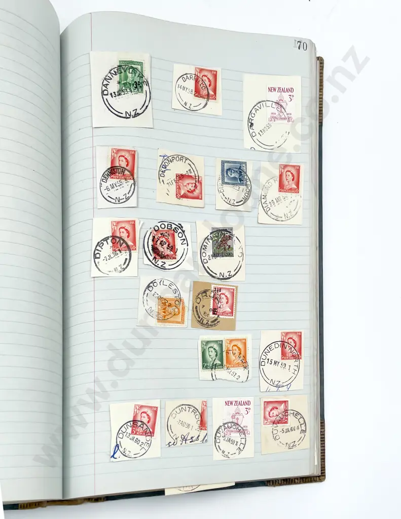 NZ Mainly with World Postal History and Envelope Sorted Stamps Image 1++