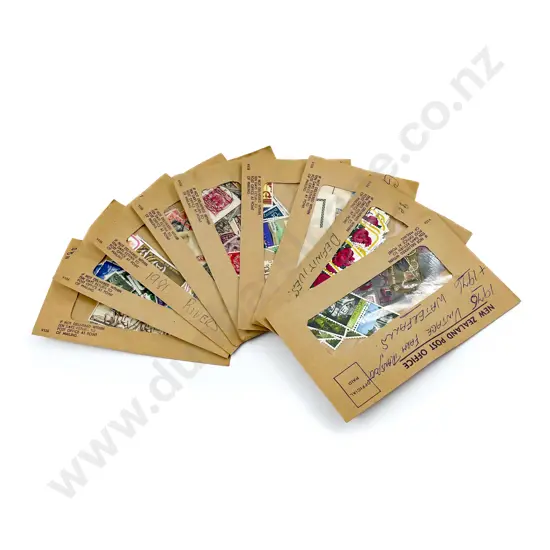 NZ Mainly with World Postal History and Envelope Sorted Stamps
