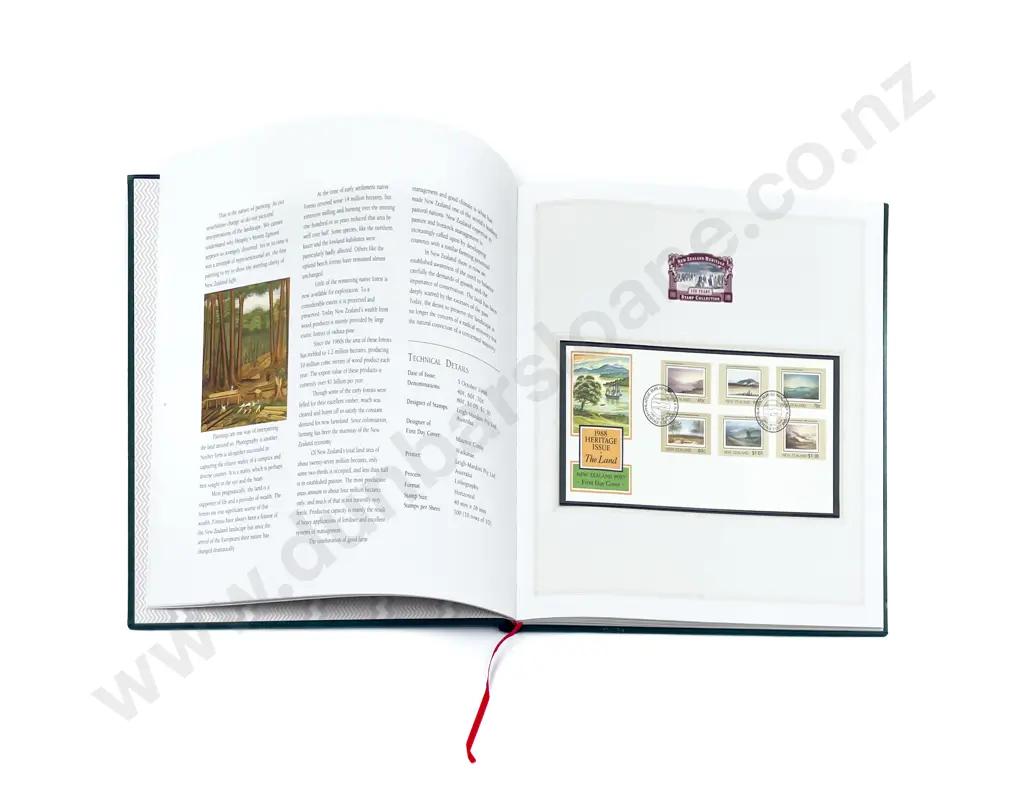 NZ Heritage 150 Years Stamp Collection Image 1++