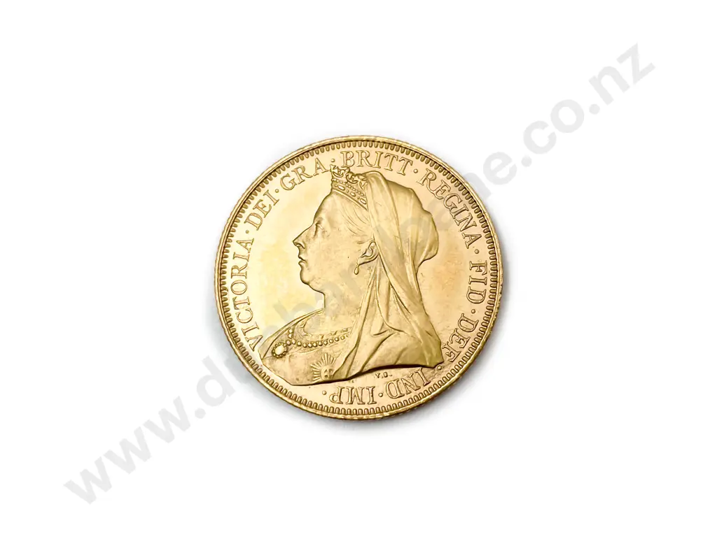 1901 Victorian Full Gold Sovereign Sydney mint Image 1++