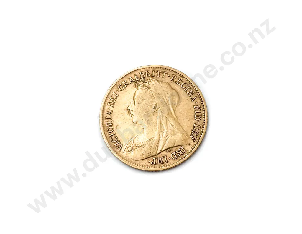 1900 Victoria Gold Half Sovereign Sydney mint Image 1++