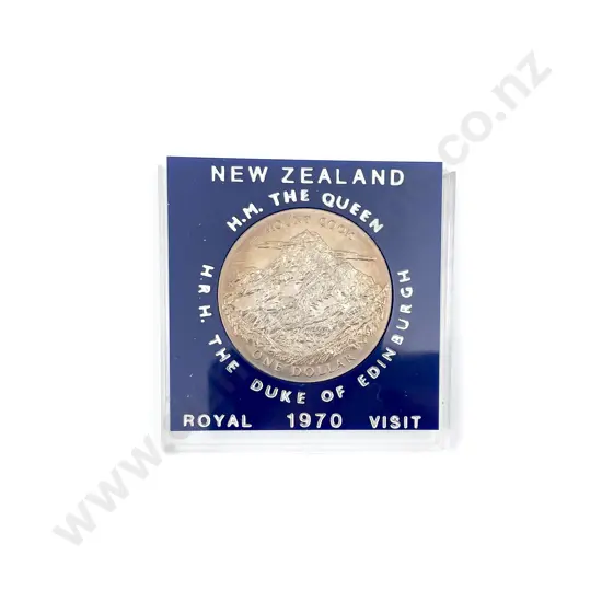 NZ Commemorative $1 1969 Cook x4 1970 Royal Visit x4 1967 Decimal x 4