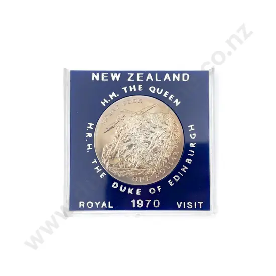 NZ Commemorative $1 1969 Cook x4 1970 Royal Visit x4 1967 Decimal x 4