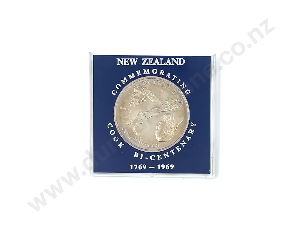 NZ Commemorative $1 1969 Cook x9 Image 1++