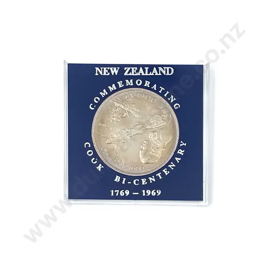 NZ Commemorative $1 1969 Cook x9