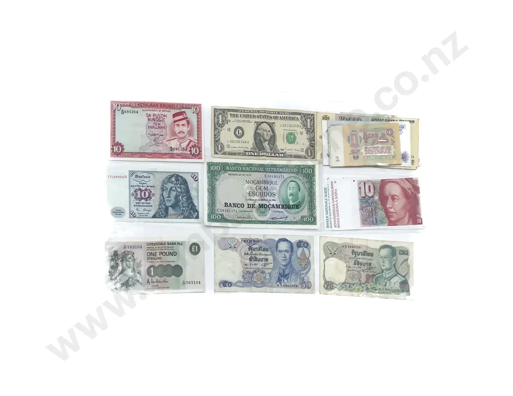 Various World (Tourist) Bank Notes Image 1++