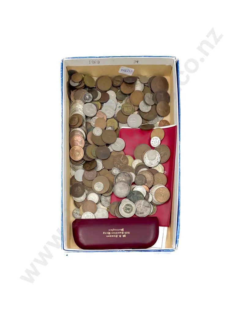 Qty Vintage C1920 - 1930's Silver plus Later Pocket Change Coinage Image 1++