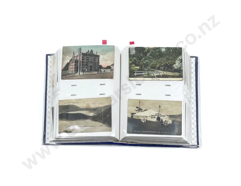 Vintage Post Card Album Image 1++