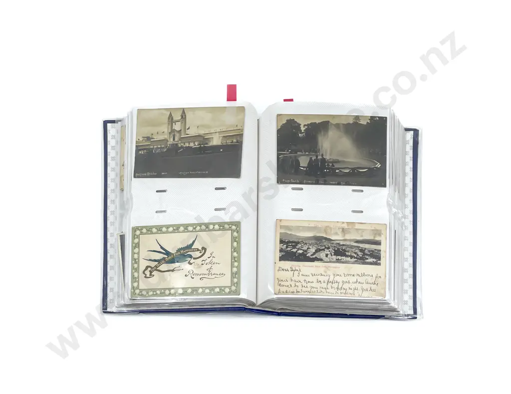 Vintage Post Card Album Image 1++