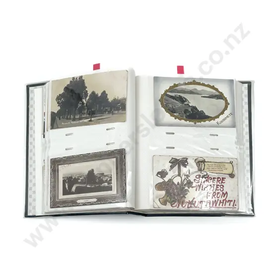 Small Vintage Post Card Album