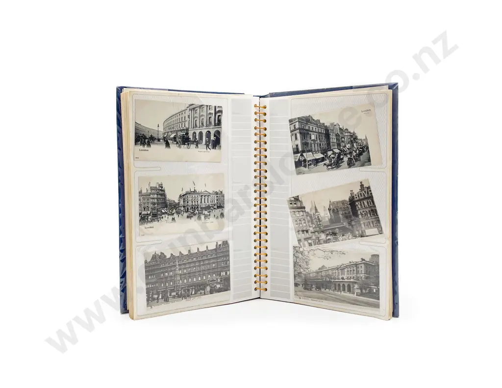 Three Albums Assorted Postcards Image 1++