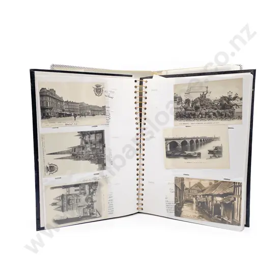 Three Albums Assorted Postcards