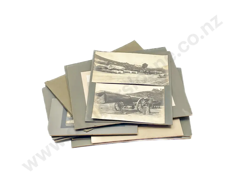 Early C20th Twelve Photographs Depicting Logging and Scenes Image 1++