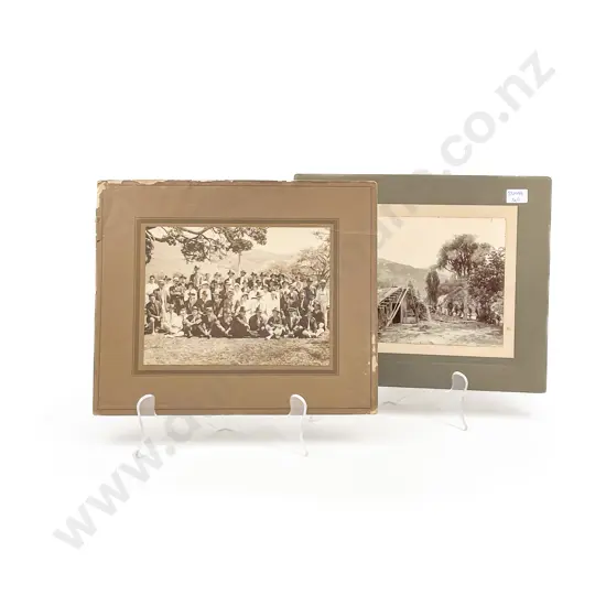 Early C20th Snap Shot and Other Photographs with three Studio Maori Studies (23)