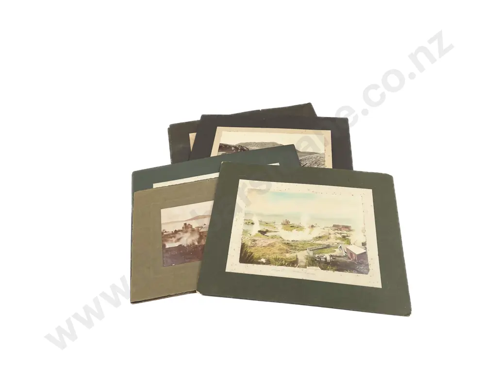 Early C20th Photographs Views of Ohinemutu and other Scenic Views Image 1++