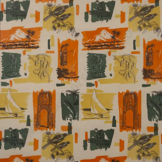 Croxley Company - Framed Kiwiana Gift Wrapping Paper