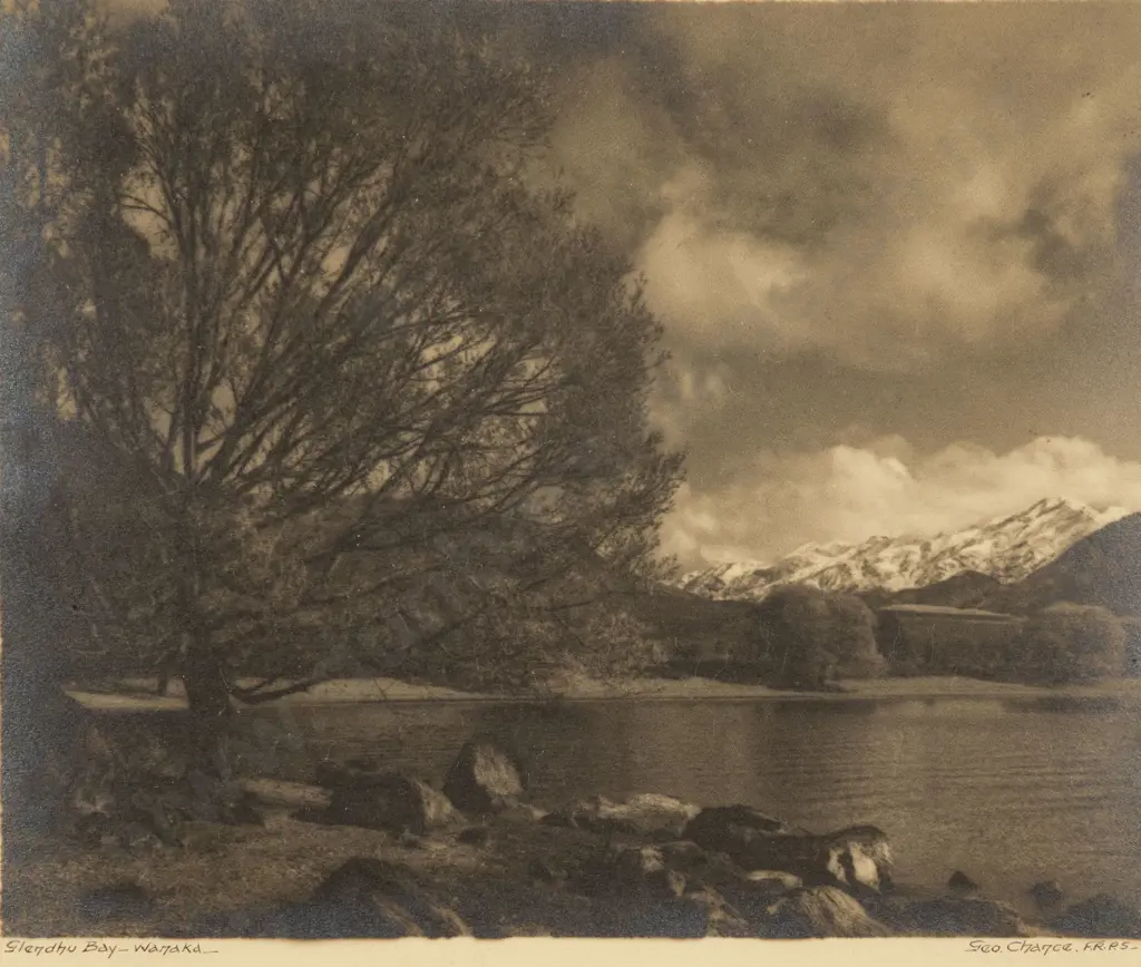 George Chance (1885 - 1963) - Glendhu Bay Wanaka Image 1++