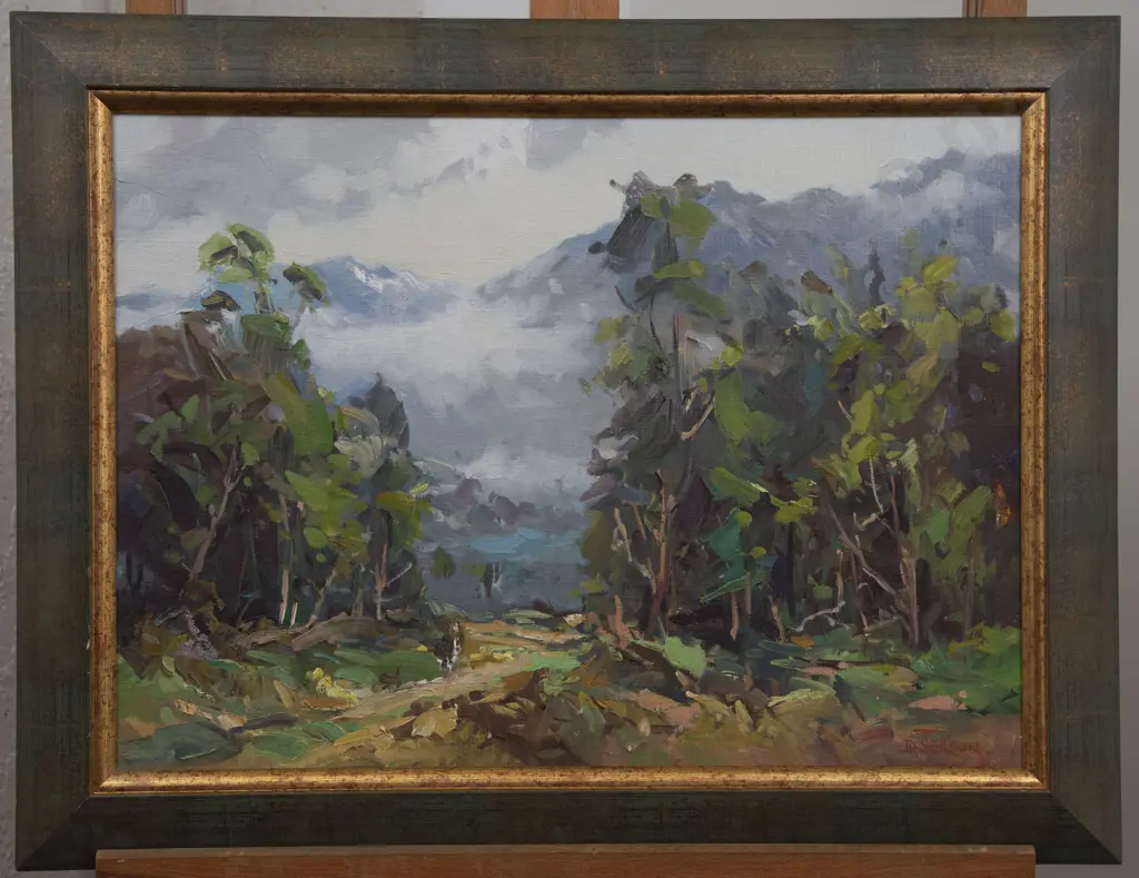 Don Neilson (1924 - 2003) - Bush Walk Image 1++