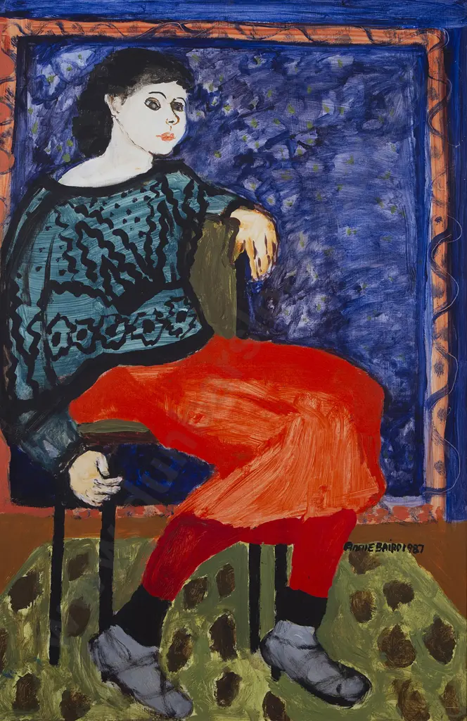 Annie Baird - Portrait of Young Woman Image 1++