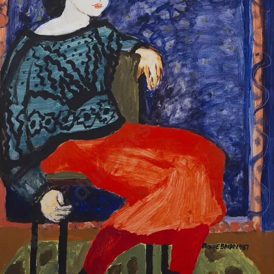 Annie Baird - Portrait of Young Woman