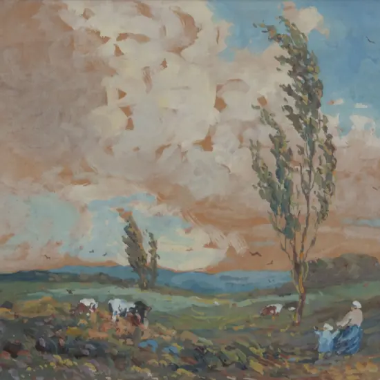 Blythe Fletcher (1890 - 1949) - Windy Day