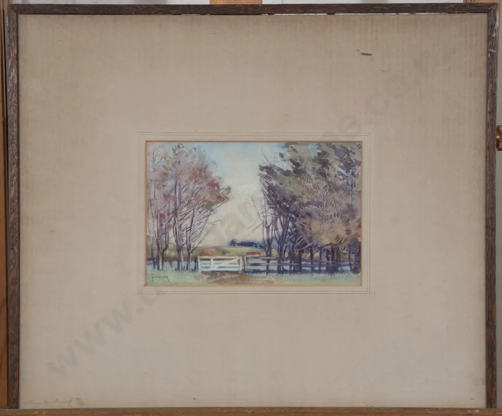 Nugent Welch (1881-1970) - View Through Trees Image 1++