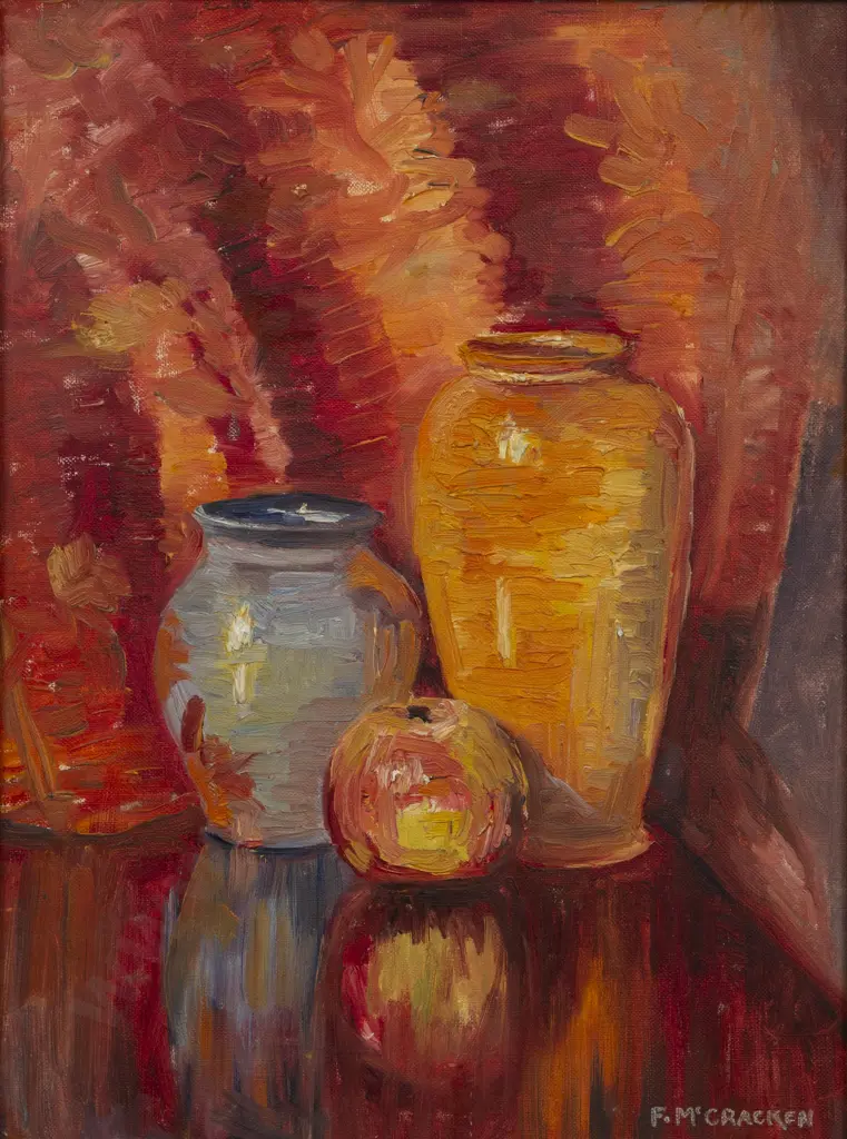 Francis McCracken (1879 - 1959) - Still Life Reflections Image 1++