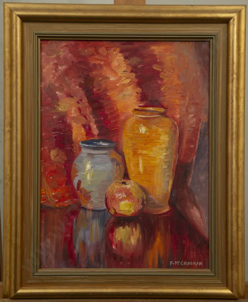Francis McCracken (1879 - 1959) - Still Life Reflections Image 1++