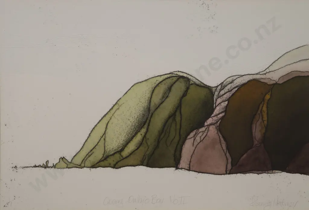 Rosemary Mortimer - Quarry Owhiro Bay No II Image 1++