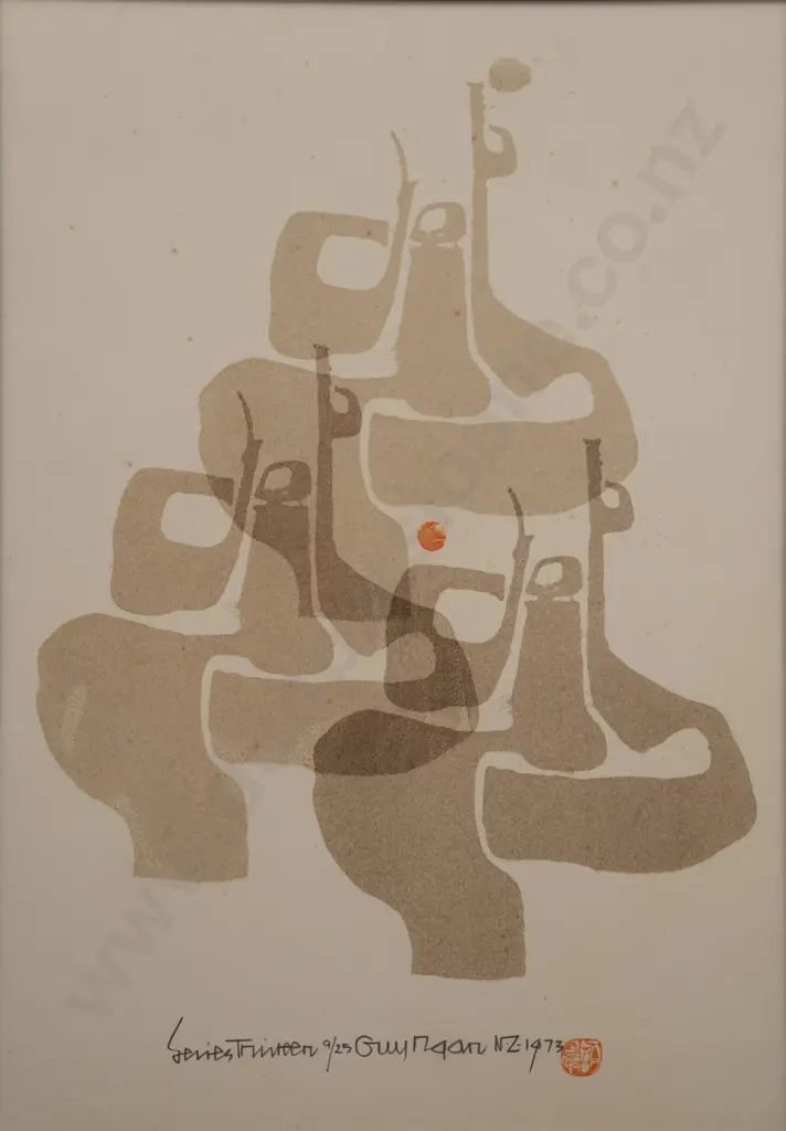 Guy Ngan (1926 - 2017) - Series Thirteen (a/f) Image 1++