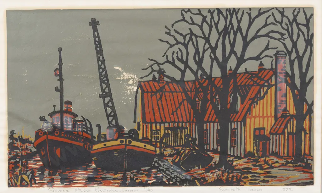 Gwyneth Travers (1911 - 1982) - Salvage Prince Kingston Image 1++