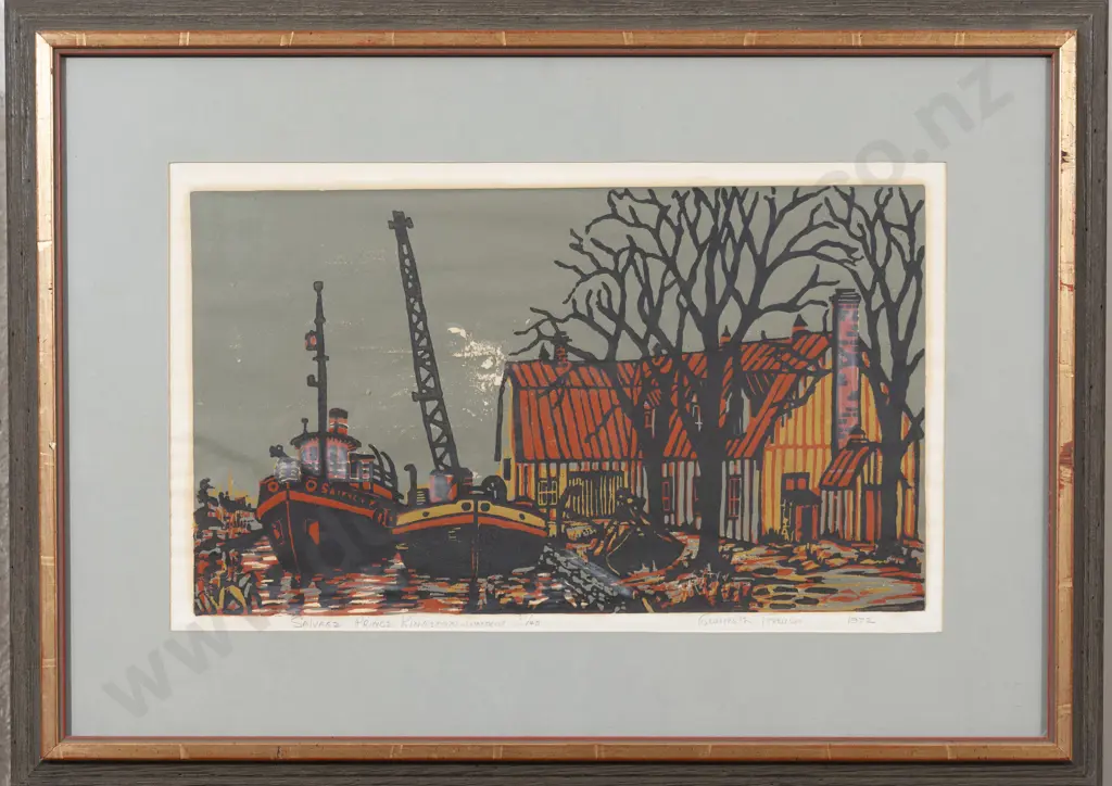 Gwyneth Travers (1911 - 1982) - Salvage Prince Kingston Image 1++