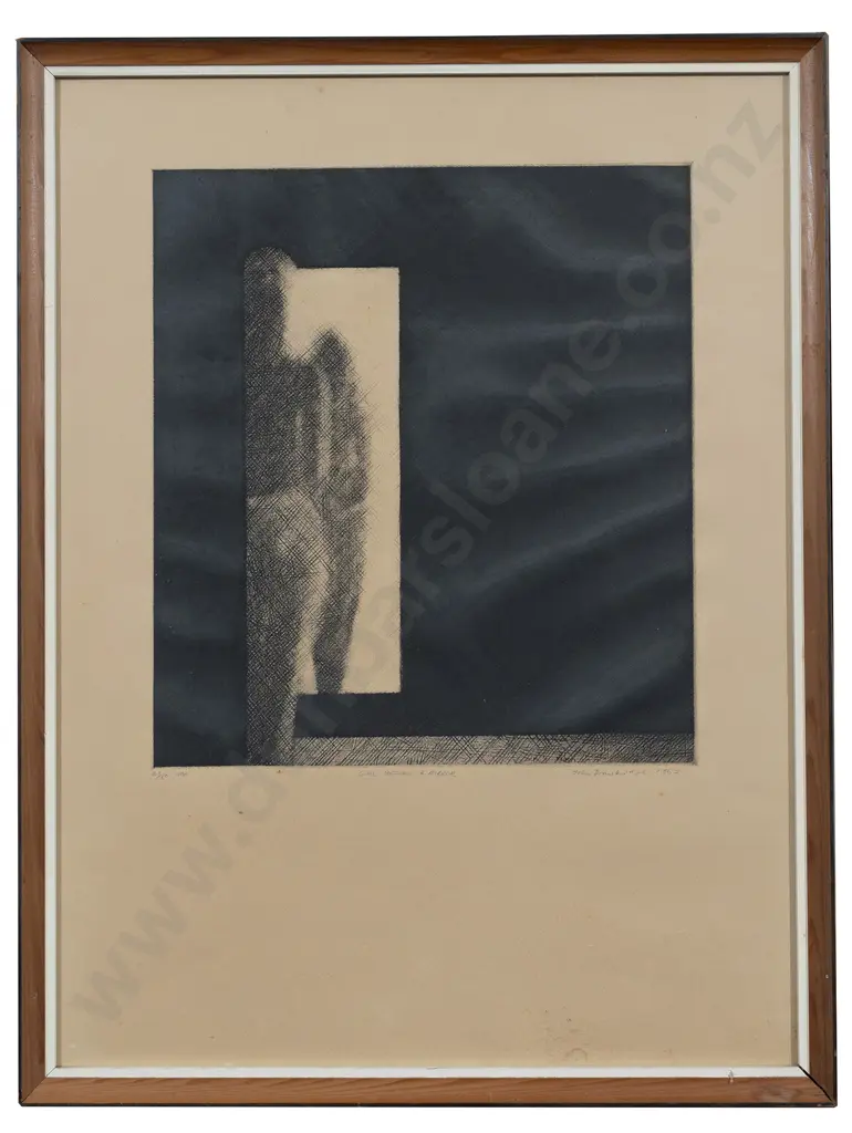 John Drawbridge (1930 - 2005) - Girl Before A Mirror Image 1++