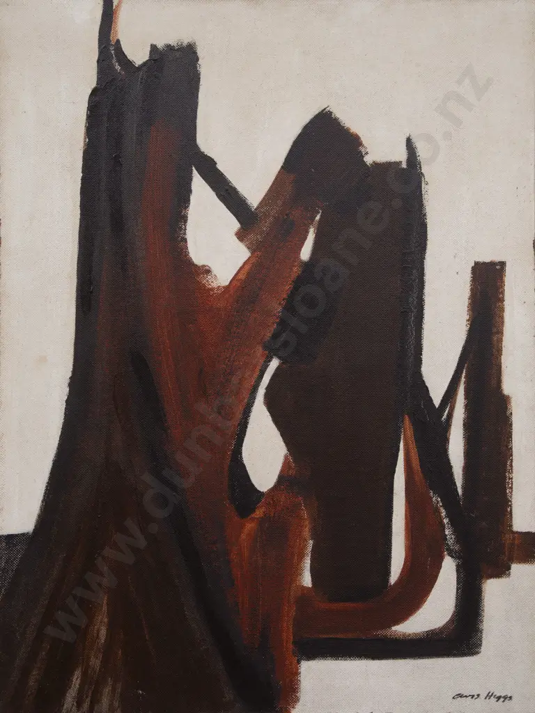 Avis Higgs (1918 - 2016) - Black And Brown Image 1++